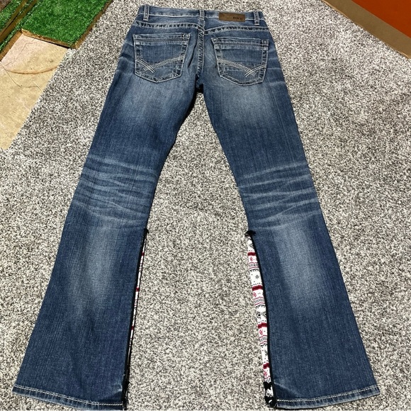 BKE Fulton Bootleg Women’s Jeans Size 28 L Custom See Note - Picture 11 of 12